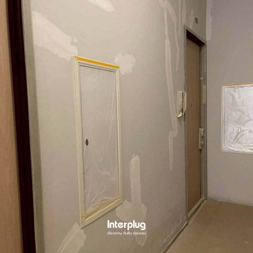 ผนังแตกร้าวหลังแผ่นดินไหว ซ่อมได้