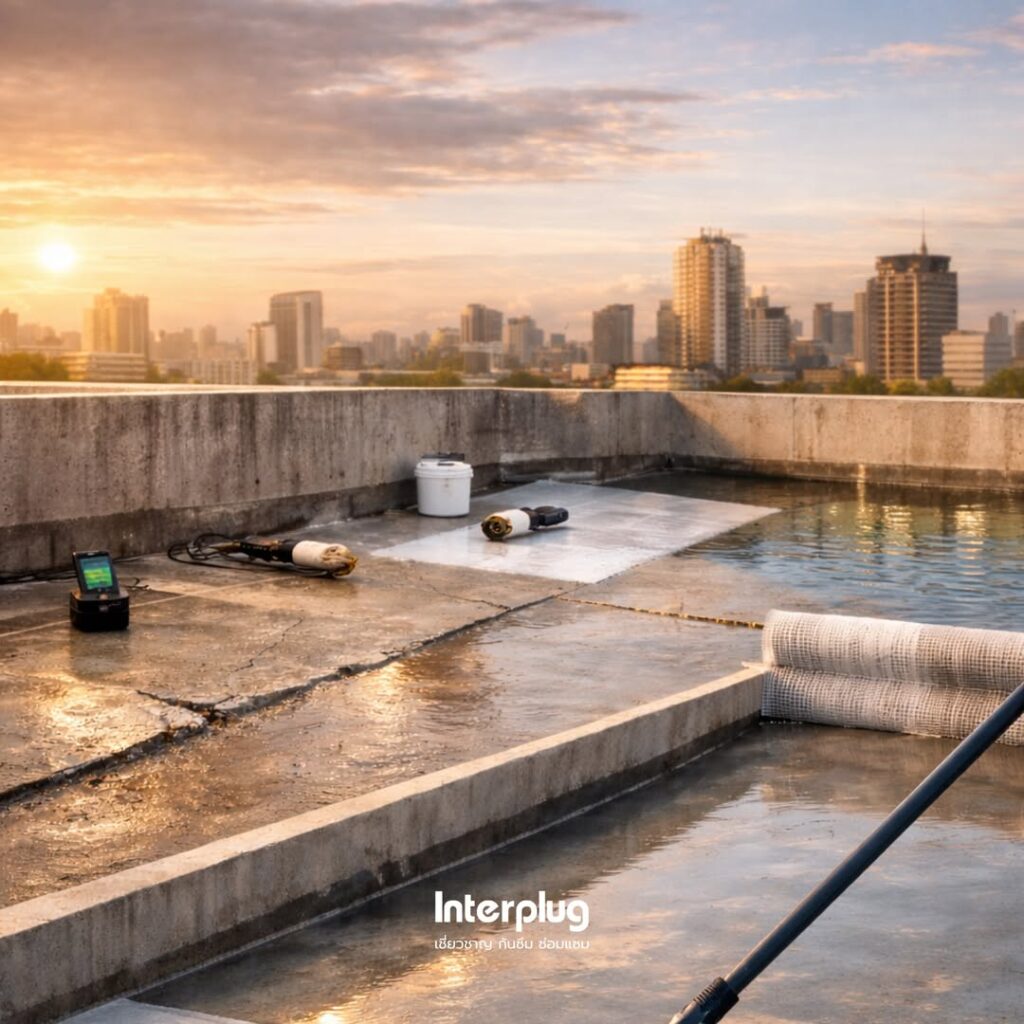 5 ขั้นตอนมาตรฐาน PU ดาดฟ้าที่ถูกต้อง