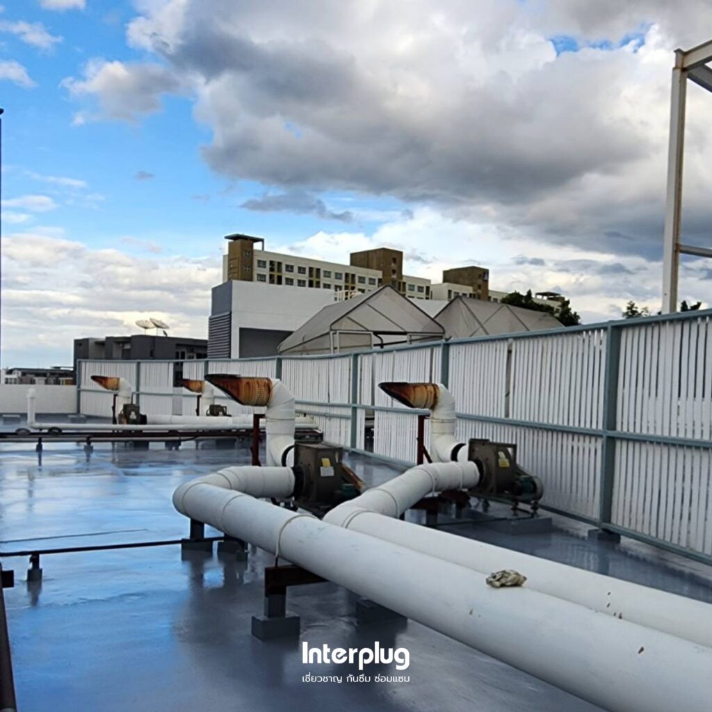 งานกันซึมดาดฟ้า | Rooftop Waterproofing System